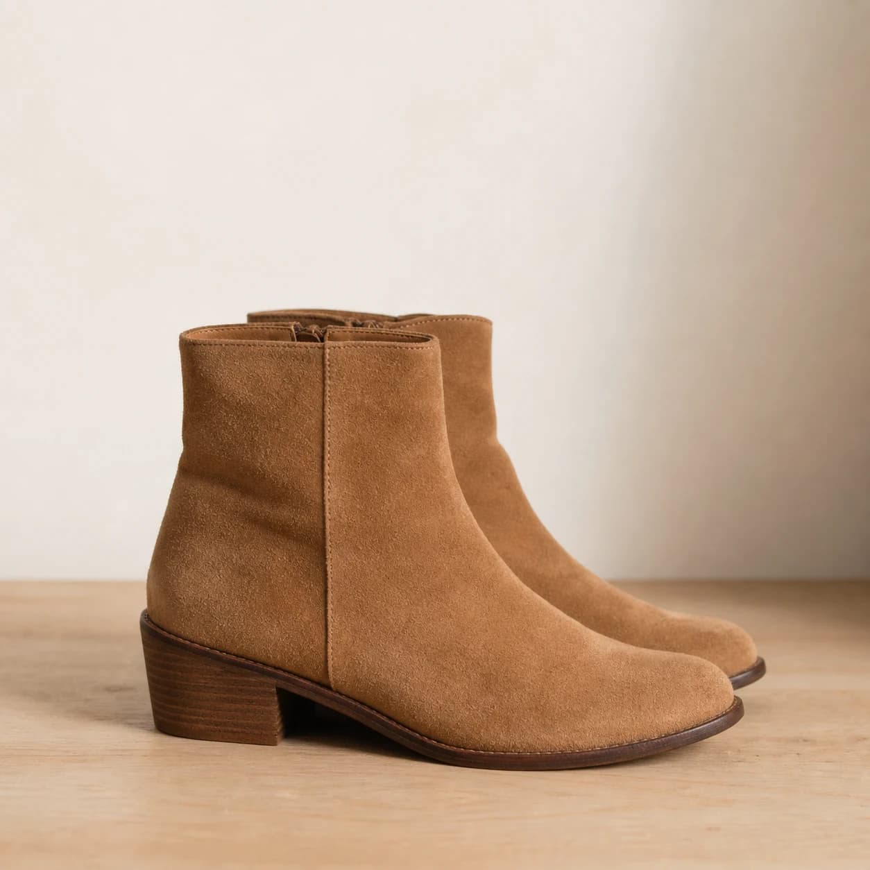 Botines gamuza