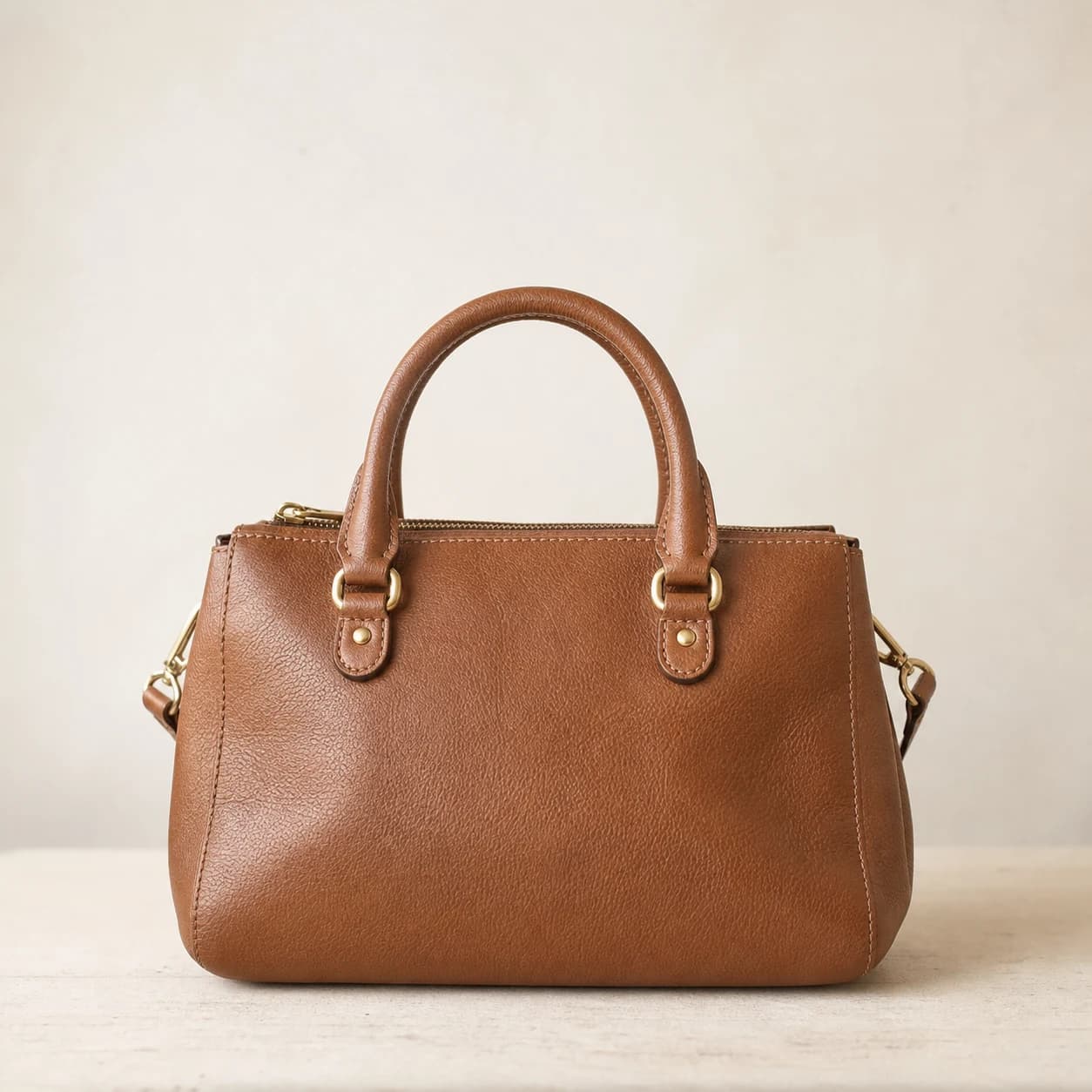 Cartera cuero